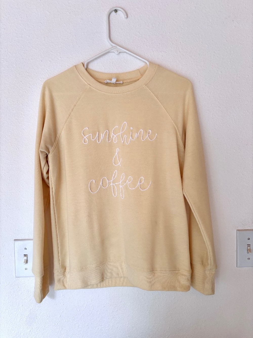 Workshop Republic Clothing "Sunshine & Coffee" Long Sleeve Pullover